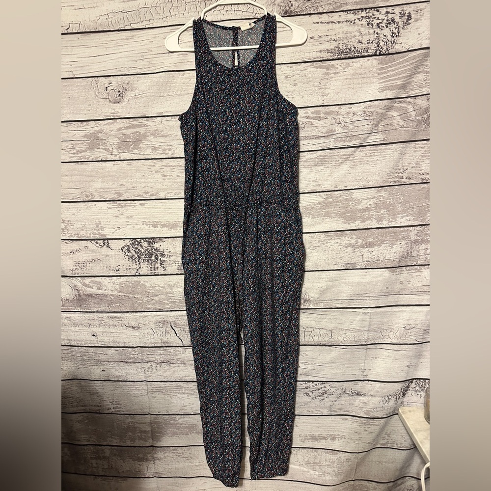 GAP Floral Sleeveless Jumpsuit | Size M